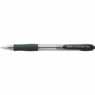 Kuglepen, Pilot Super grip G, M, 0,7MM sort