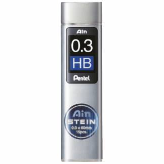 Miner, Pentel Recycology, C273-HBO 0,3MM, HB, sort, pakke a 15 stk