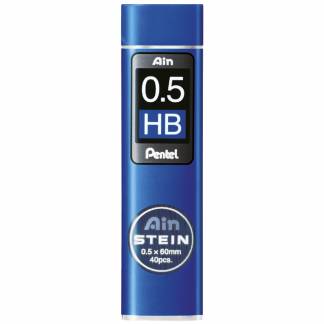 Miner, Pentel Recycology, C275-HBO 0,5MM, HB, sort, pakke a 40 stk
