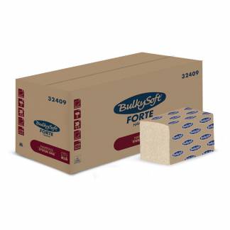 Servietter til dispenser, BulkySoft Havana, 2-fold System One Havana, 2 lag brun 160mmx210mm, karton