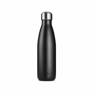 JobOut Vandflaske Matte black 500ml