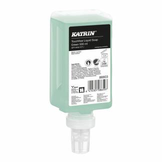 Cremes&aelig;be, Katrin, Touchfree Refill Touchfree 500 ml, s&aelig;be, gr&oslash;n