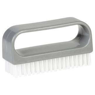 Negleb&oslash;rste, Vikan, W/hook handle stiff gr&aring; 33mmx90mm