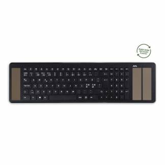 Tastatur, Mousetrapper TB403, Wireless Desktop (Nordic), sort
