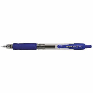 Gelpen, Pilot G2, mellem, bl&aring; s&aelig;t af 20 stk