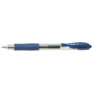 Gelpen, Pilot G2, FINE, bl&aring; s&aelig;t af 20 stk