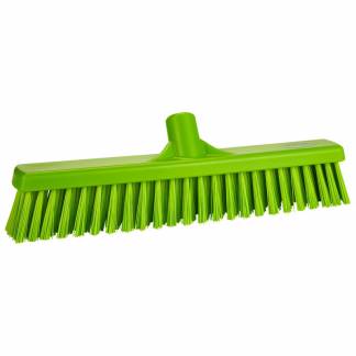 Fejekost, Vikan, broom soft/stiff, lime x410mm
