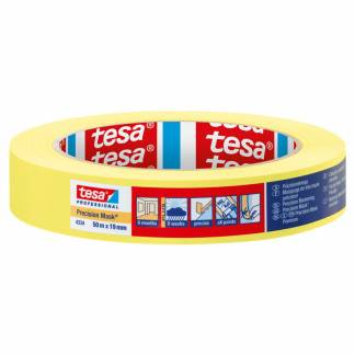 Afd&aelig;kningstape, TESA 4334, 19 mm x 50.00 m, samlet tykkelse 90 &micro;m kernediameter: 76 mm, h&aring;ndrulle, P