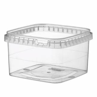 Condib&oslash;tte,128x128x74mm PP, transparent, SMALL, karton a 228 stk F&oslash;devaregodkendt