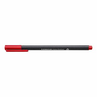 Fineliner, Staedtler Triplus, 0,3MM, r&oslash;d
