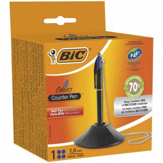 Kuglepen, Bic, 1,0MM, assorteret