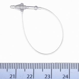 Kabelbinder, 127 mm, PP transparent white, pakke a 5000 stk secur-a-tach 127mm