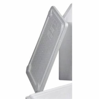 EPS skum, 400 x 300 x 30 mm PS, hvid, bundt a 16 stk palle a 30 bundter F&oslash;devaregodkendt