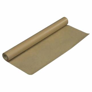 Kraftpapir, 65 g/m2, 880 mm x 50.00 m kernediameter: 50 mm, brun, tr&aelig;fibre rullev&aelig;gt: 2.86 kg, pakke