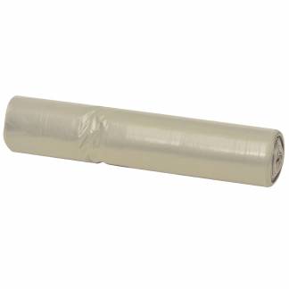 Affaldss&aelig;kke, 42 &micro;m, 700 x 1100 mm genanvendt LDPE, transparent, 100 l rulle a 10 poser