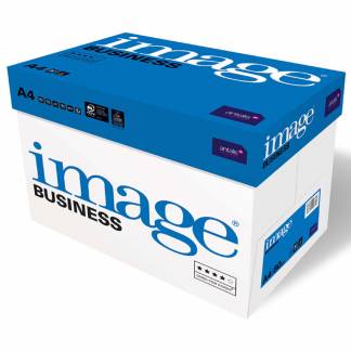 Image, Business, hvid, Kopipapir tr&aelig;fri ECF, 80g/m2, 210mm x 297mm, A4 Smal bane, pakke a 500 ark 70