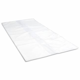 Krympeh&aelig;tte, Sidefalset, 80 &micro;m, 1250 850 mm x 1200 mm, LD-PE, biaksial Standardbeskyttelse, transpar