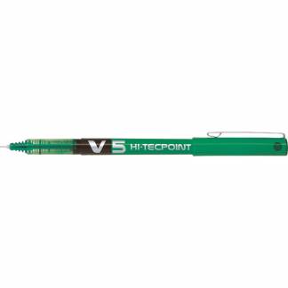 Rollerpen, Pilot Hi-tecpoint, BX-V5 0,5MM, gr&oslash;n