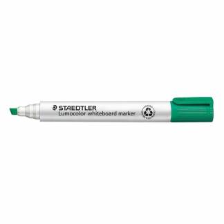 Whiteboardmarker, Staedtler Lumocolor 351 B-5, 2-5MM, Skr&aring; spids, gr&oslash;n non-permanent