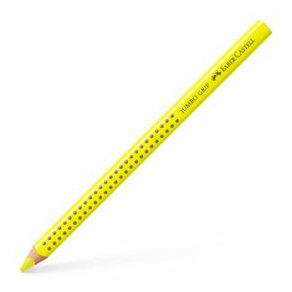 Farveblyant, Faber-Castell Grip, JUMBO Lyse Gul, trekantet