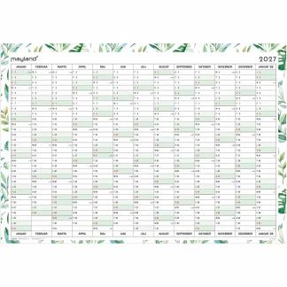 V&aelig;gkalender, Mayland k&aelig;mpe, 72x735mm &aring;r: 2027, Flerfarvet,