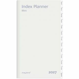 Refill, Mayland Index, Mini, 77x132mm &aring;r: 2027, Flerfarvet,