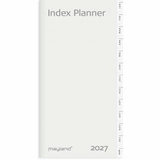 Refill, Mayland Index, 88x168mm &aring;r: 2027, Flerfarvet,