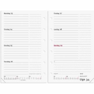 Refill, Mayland System, Mini, 83x134mm &aring;r: 2027, Flerfarvet,