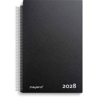 Dagskalender, Mayland Classic, 236x323mm &aring;r: 2028, sort,