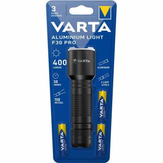 Lommelygte, Varta F30 Pro, sort