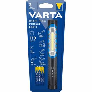 Lommelygte, Varta Pocket Light, sort