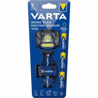 Lampe, Varta Sensor H20, sort