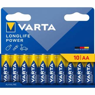 Batteri, Varta, AA Longlife Power pakke a 10 stk