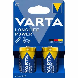 Batteri, Varta, C Longlife Power pakke a 2 stk