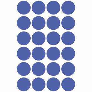 Avery, 3596, blue 18mm, pakke med 96 stk, FSC Mix Credit 3596