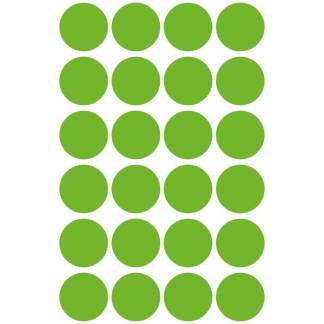 Avery, 3597, green 18mm, pakke med 96 stk, FSC Mix Credit 3597
