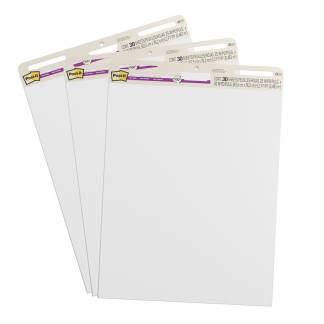 Flipover, Post-it, hvid, 635x762 blok a 30 ark