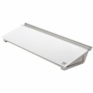 Glastavle, Nobo, hvid, 150x460x60mm