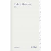 Mayland 2024 24071500 mini indexkalender refill 14x7,5cm hvid 