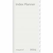 Mayland indexkalender Refill Hvid 17x8,8 cm