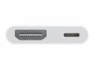 Apple Lightning to HDMI Digital AV Adapter, White