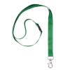 Nøglesnor m/karabinhage genbrugsplast grøn (10)