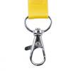 Nøglesnor m/karabinhage genbrugsplast gul (10)
