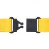 Nøglesnor m/karabinhage genbrugsplast gul (10)