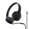 SOUNDFORM Mini Wired On-Ear Headphones for Kids, Black