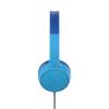 SOUNDFORM Mini Wired On-Ear Headphones for Kids, Blue