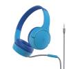 SOUNDFORM Mini Wired On-Ear Headphones for Kids, Blue