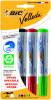 BIC Velleda whiteboardpen 1701 (4 farver)