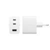 EMPOWER 70W Multiple Charger 2x USB-C+USB-A EU, Silver White