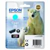 Epson 26 Cyan Bl&aelig;k C13T26124022